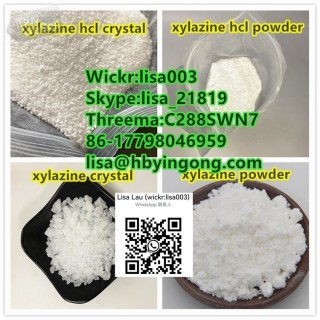 xylazine hcl  powder crystal cas 23076-35-9 xylazine cas 7361-61-7